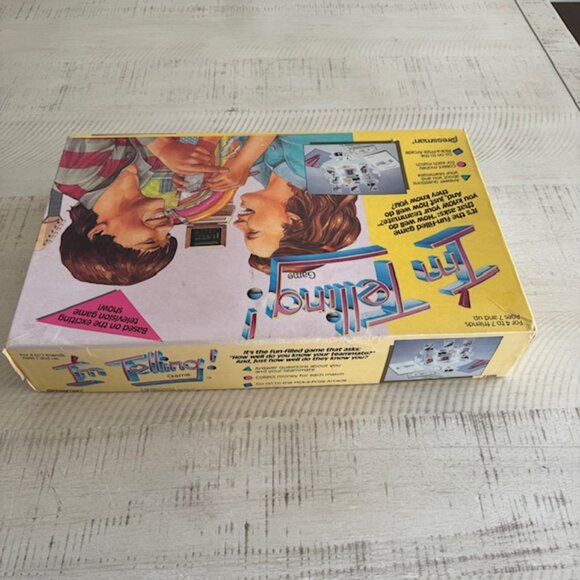 Vintage 1987 Pressman I'm Telling! Game - Picture 9 of 11